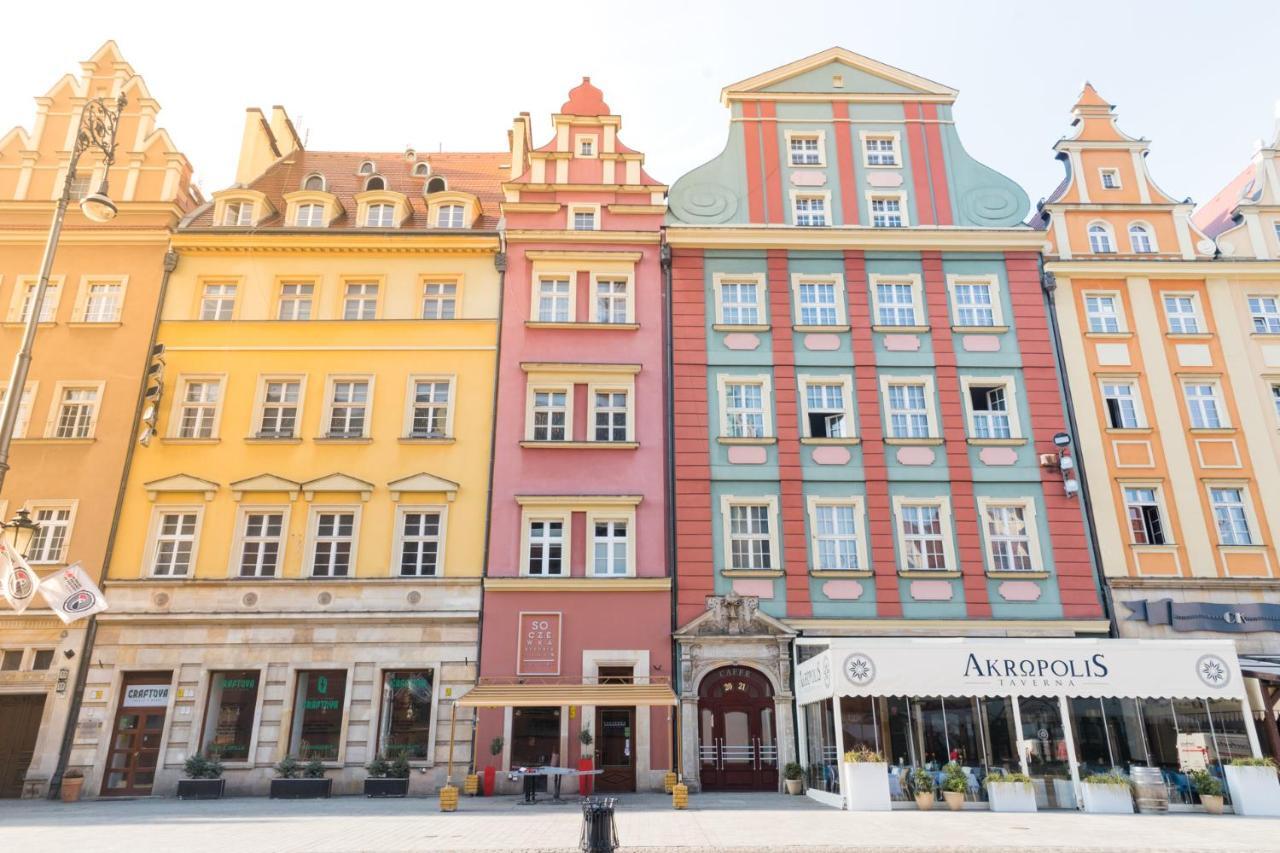 Rynek 20/21 -Cosy New Apartment On The Market Square - 4 Bedrooms - 8 People Wroclaw Exterior photo